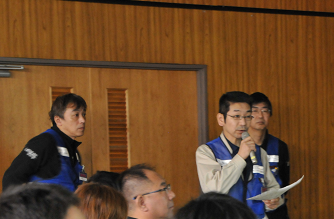 作業責任者による安全宣言