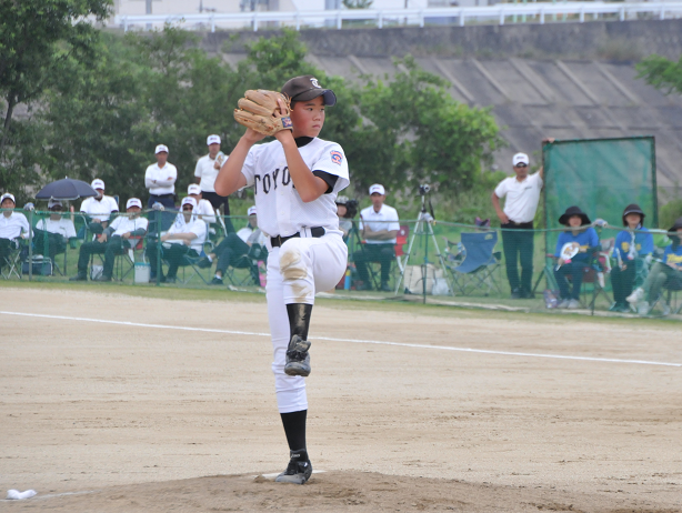 豊田リトルのエースピッチャーです