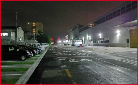 新規駐車場の設置および危険個所の撤去