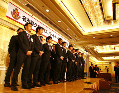 小倉監督と選手（３）